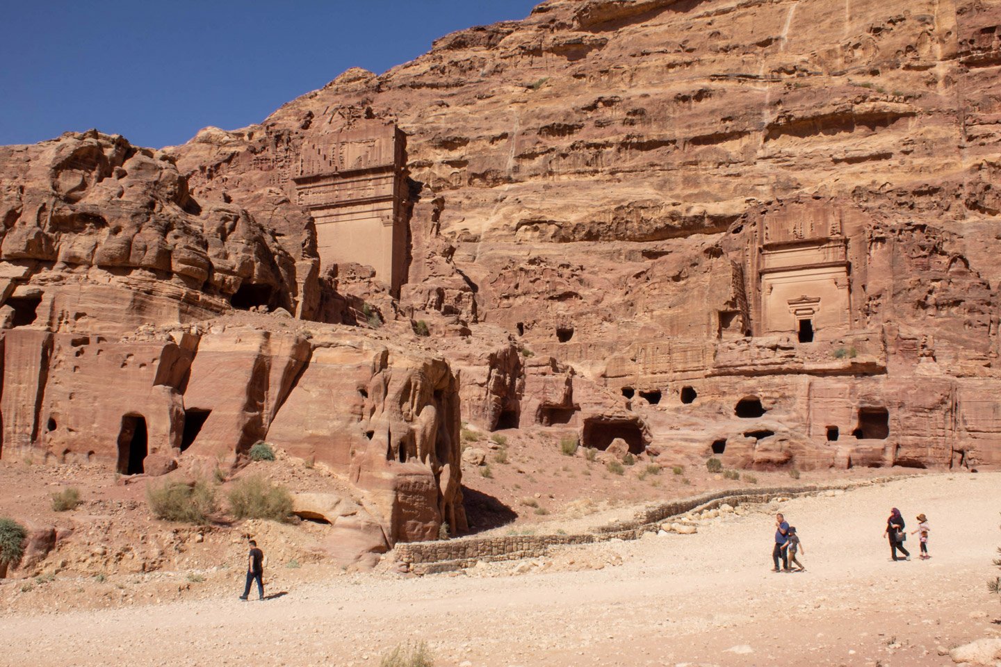 Ruinas de Petra, Jordania.